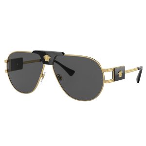 Versace VE 2252 100287 63mm Unisex Aviator Sonnenbrille