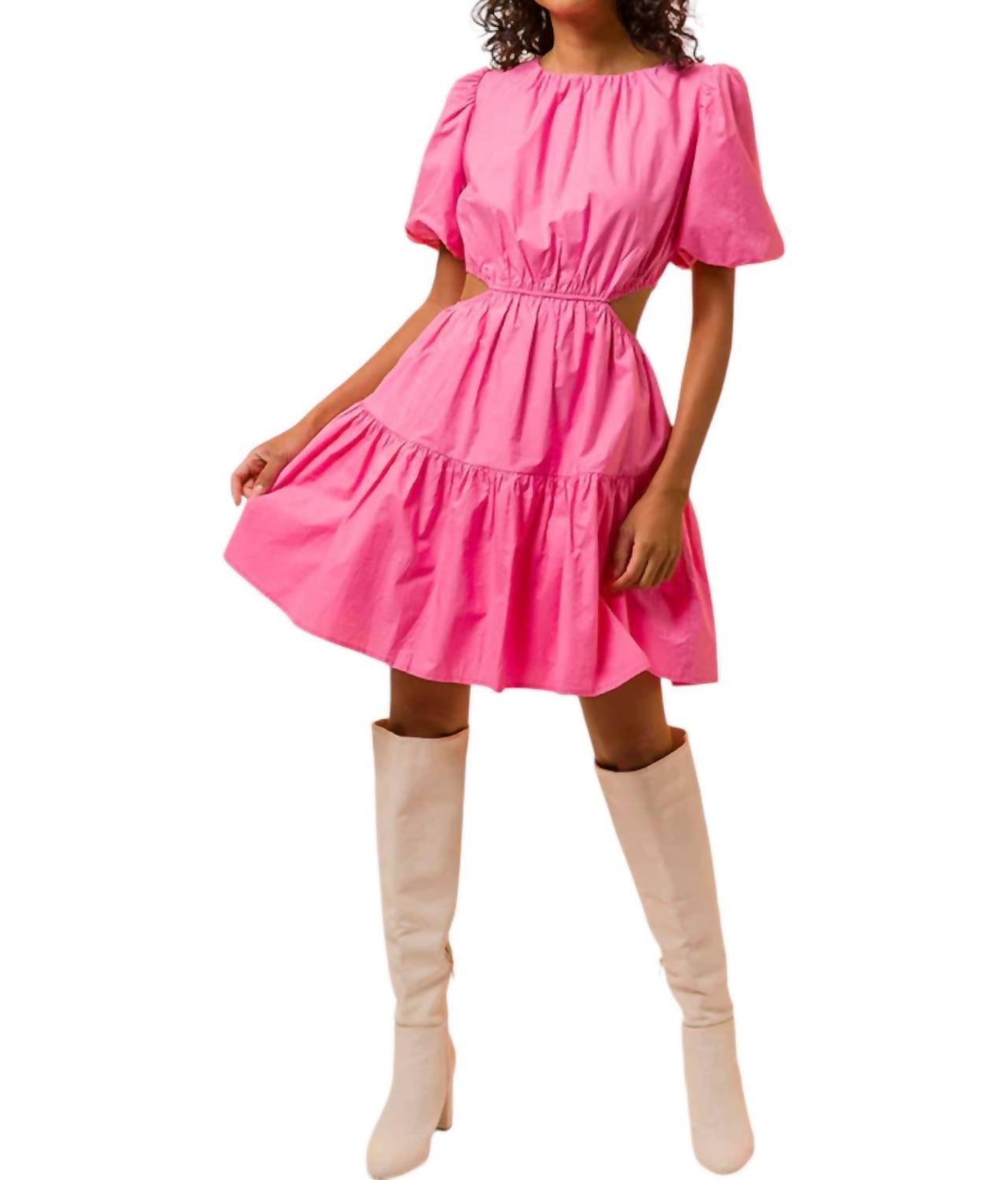 Jenna Kleid in rosa