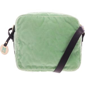 gesteppt Velours Schulter Handtasche