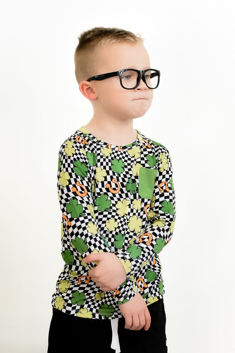 SHAMROCKIN' CHECKS DREAM Tasche TEE