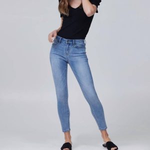 Louise Mid-Rise Skinny Ankle Jeans im randolph