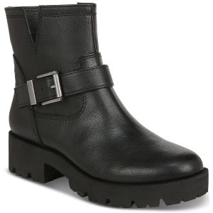 Miller Reißverschluss Leder Stiefeletten