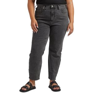 Plus Highly Desirable hoher Bund schlanke gerade Bein Jeans