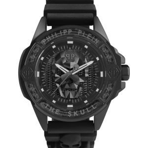 Die Kull Carbon Fiber Silicone Armbanduhr