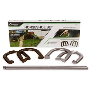 Champion Sports Stahl Hufeisen Set