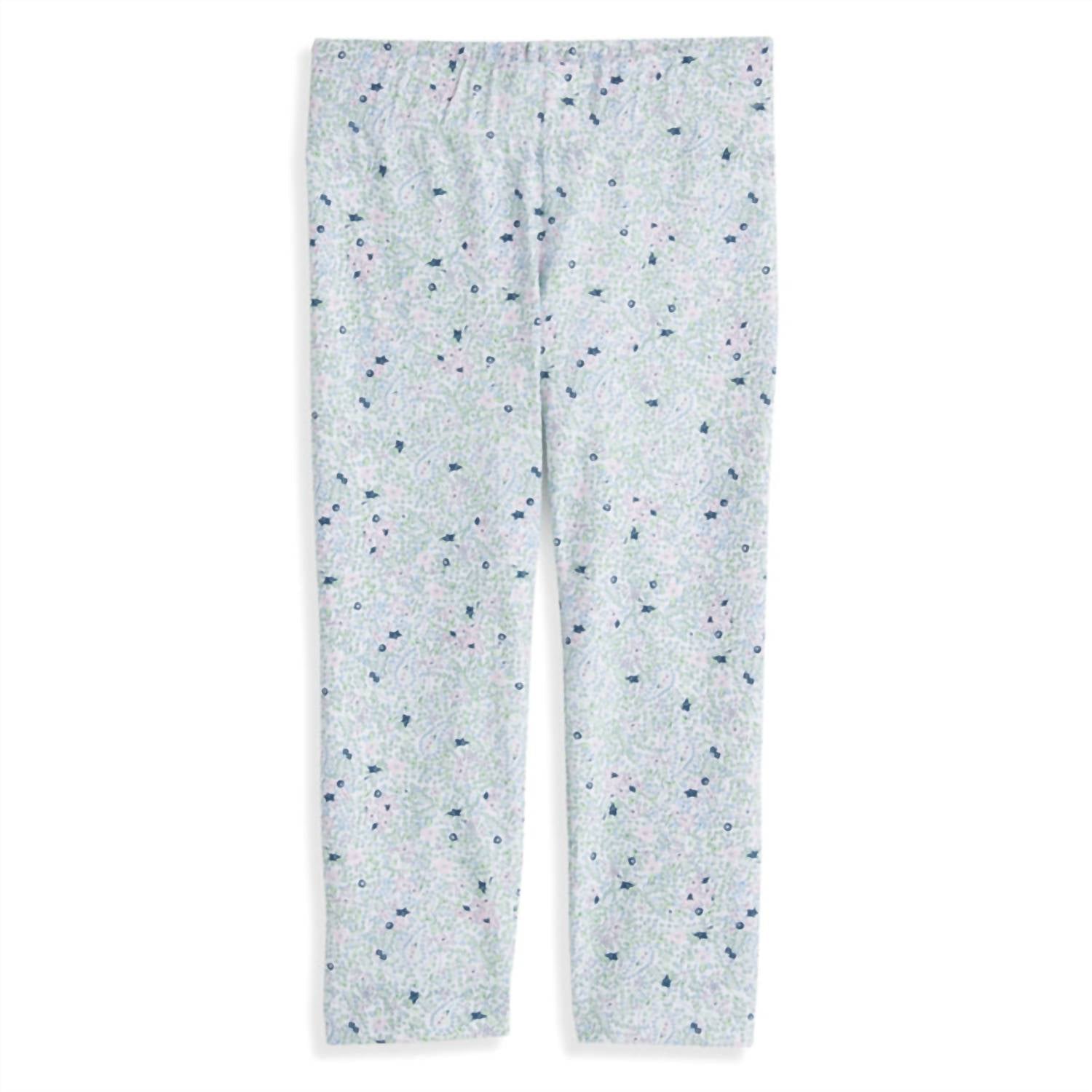Mädchen bedruckte Leggings in Vergiss mich nicht