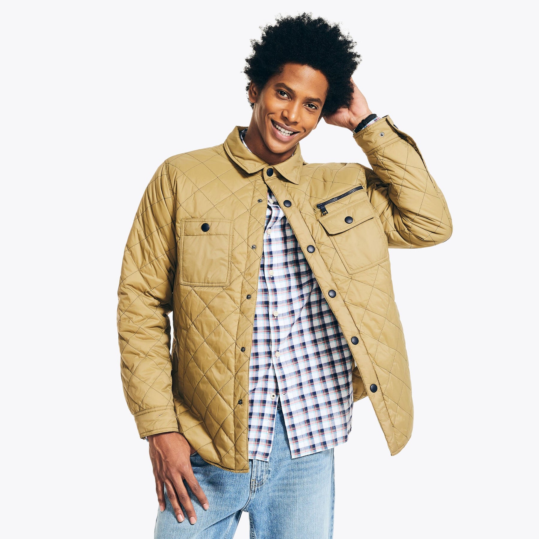 Nautica Nachhaltig gefertigte Herren Tempasphere Jacke