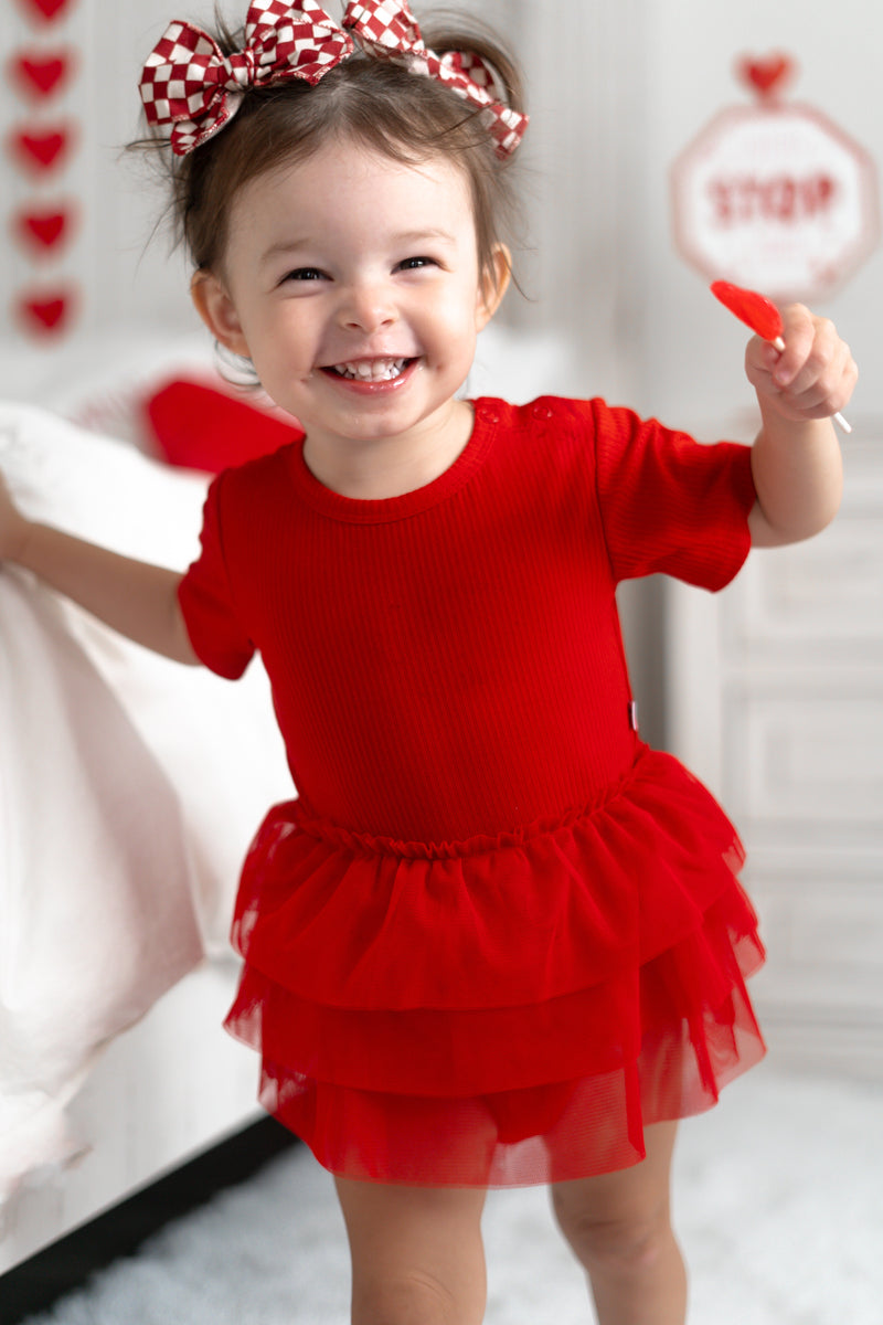Rot RIB DREAM TUTU KLEIDUNG