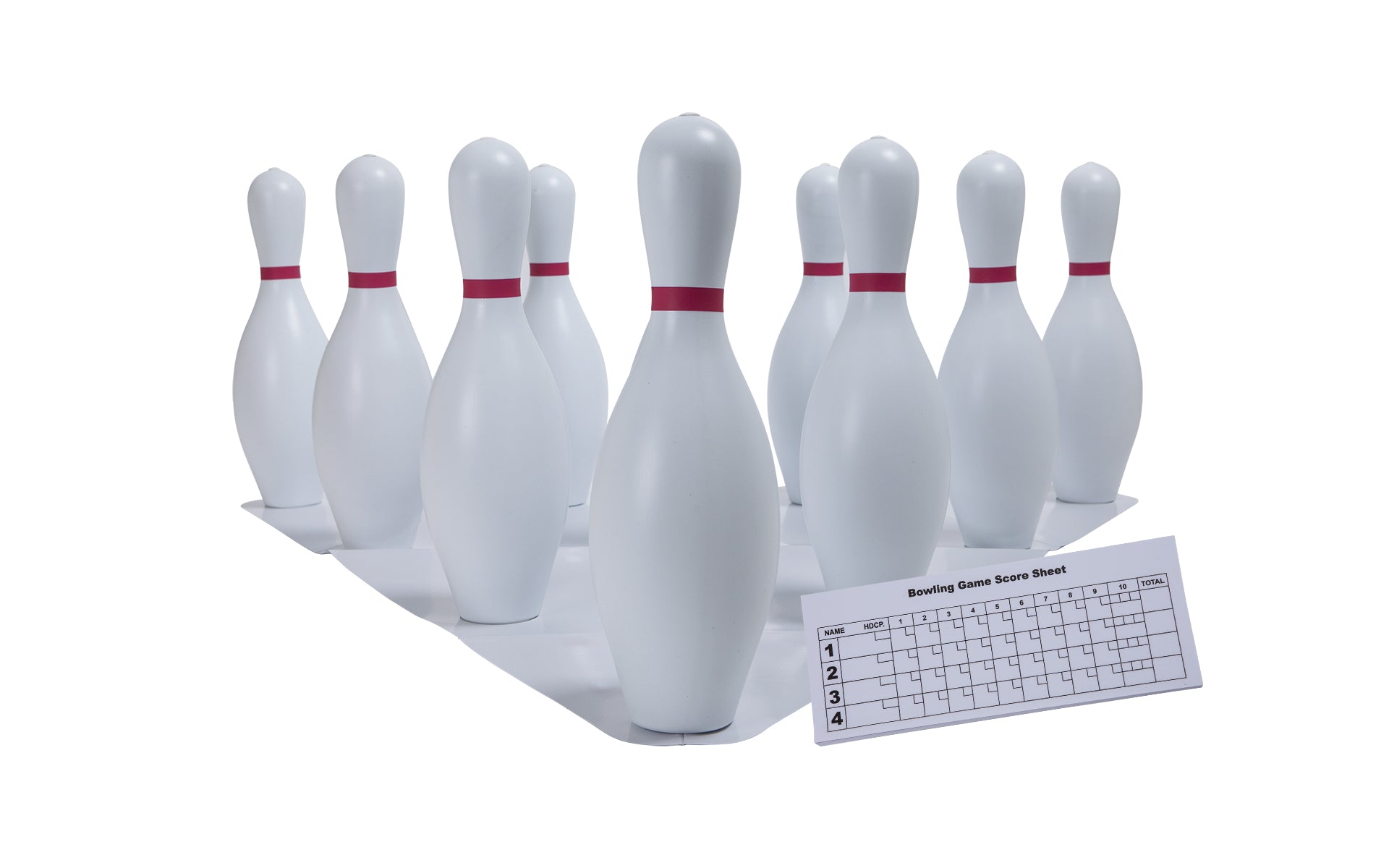 Champion Sports Kunststoff Bowling Pin Set