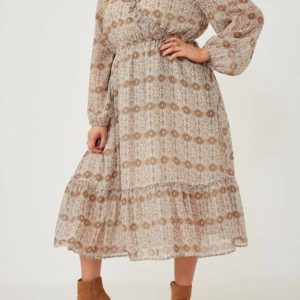 Surreal Years Maxikleid in multi
