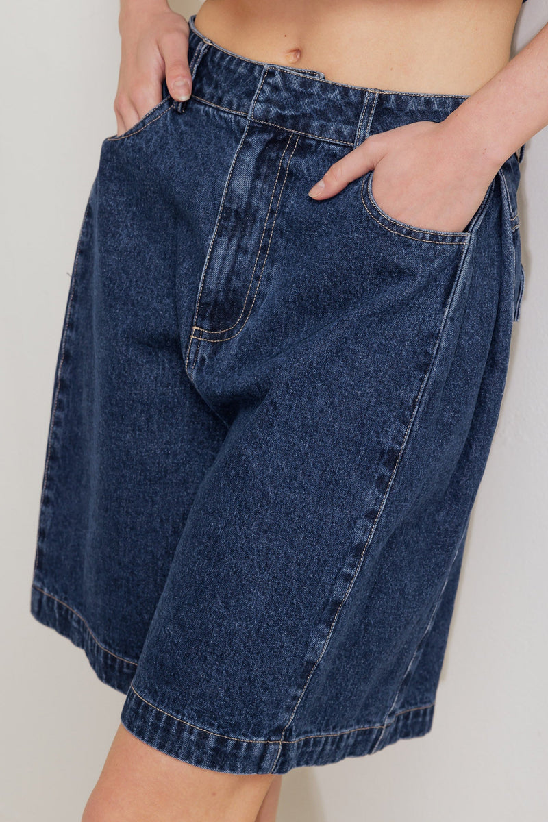KAFFEE PETAL Denim KURZ