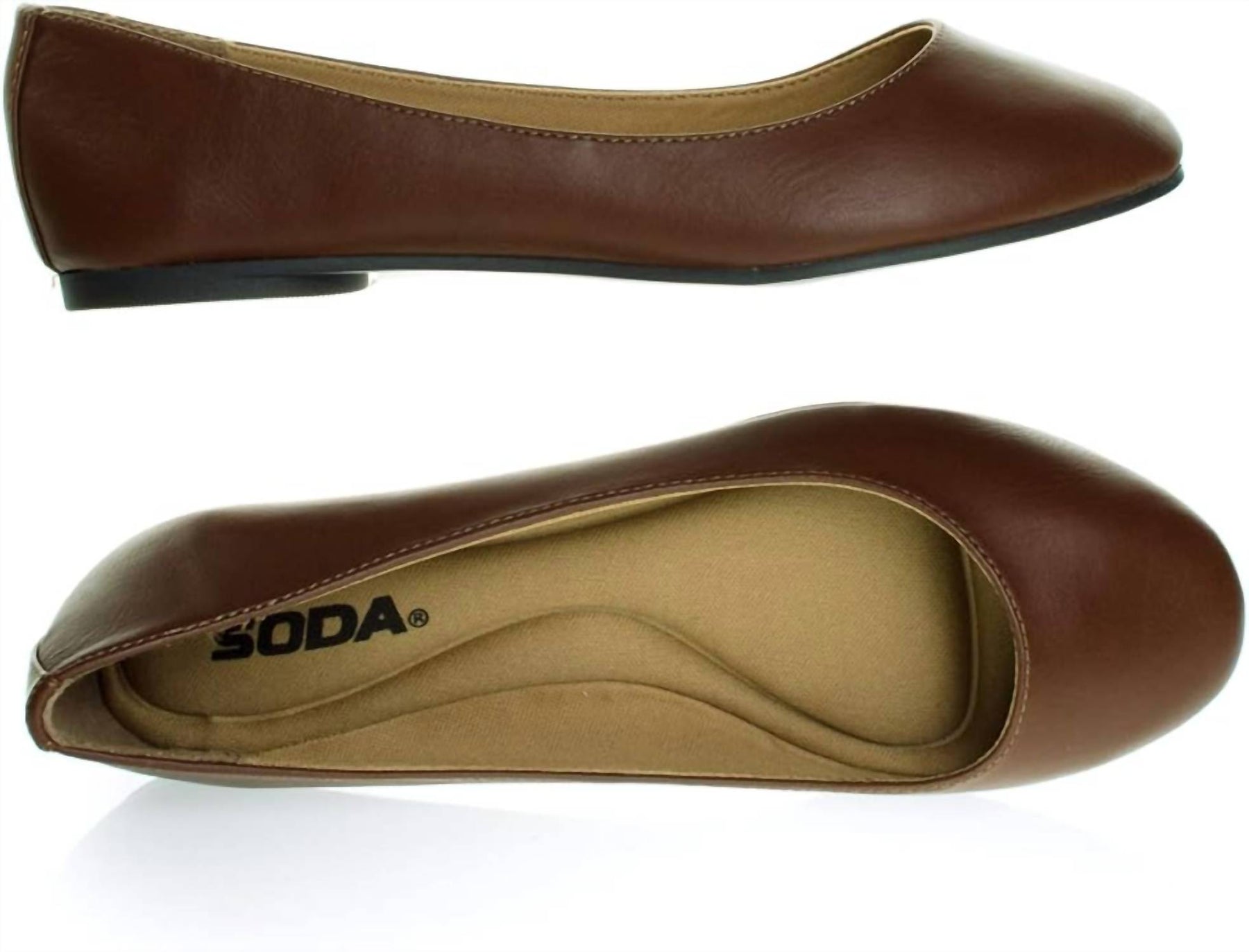 Ballerinas für Damen in Camel