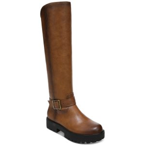 Solana Reißverschluss kniehohe Stiefel