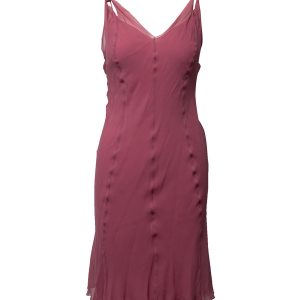 Alberta Ferretti Kleid aus Seide in Rosa