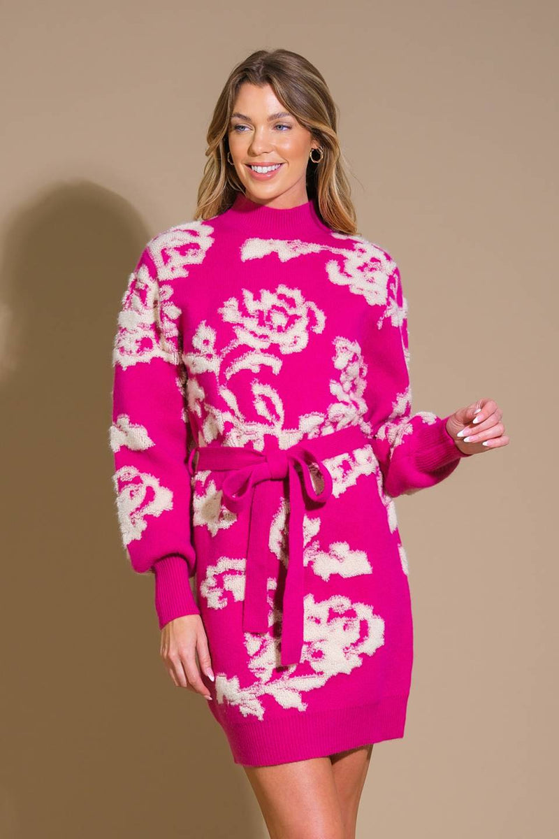 HERZ AUF DISPLAY Pullover MINI Kleid