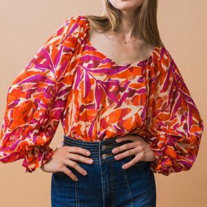DESIRABLE STYLE gewebte Oberteil