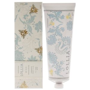 Wish Sheabutter Handcreme von Lollia für Unisex – 4 oz Creme