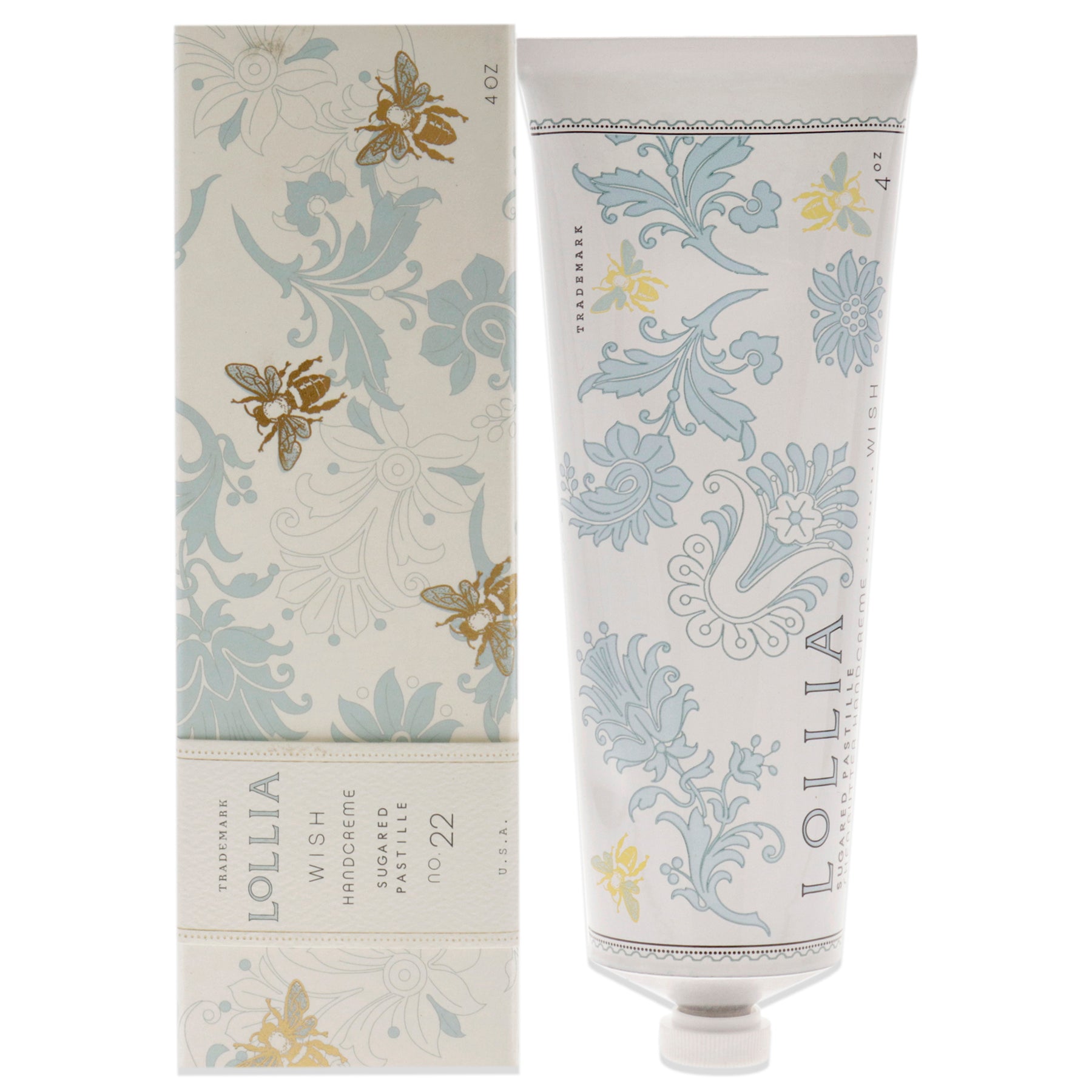 Wish Sheabutter Handcreme von Lollia für Unisex – 4 oz Creme