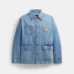 Coach Outlet Denim chore Jacke 7734237855804
