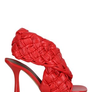 Braided Criss-Cross Absatz Sandale 7748612259900