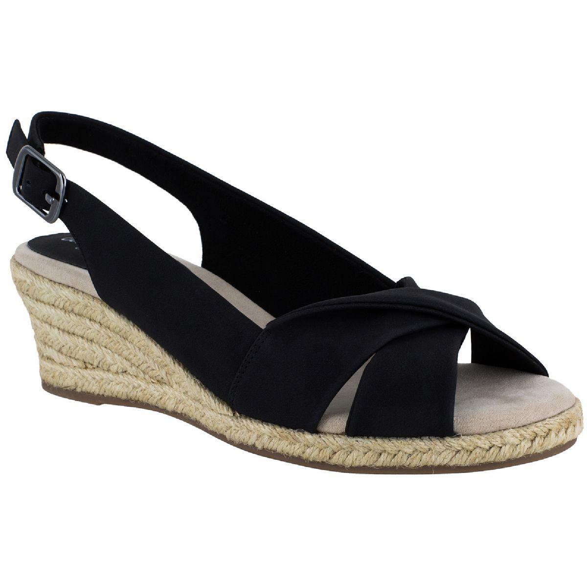 Maureen Plateau-Slingback-Sandalen mit gepolstertem Fußbett