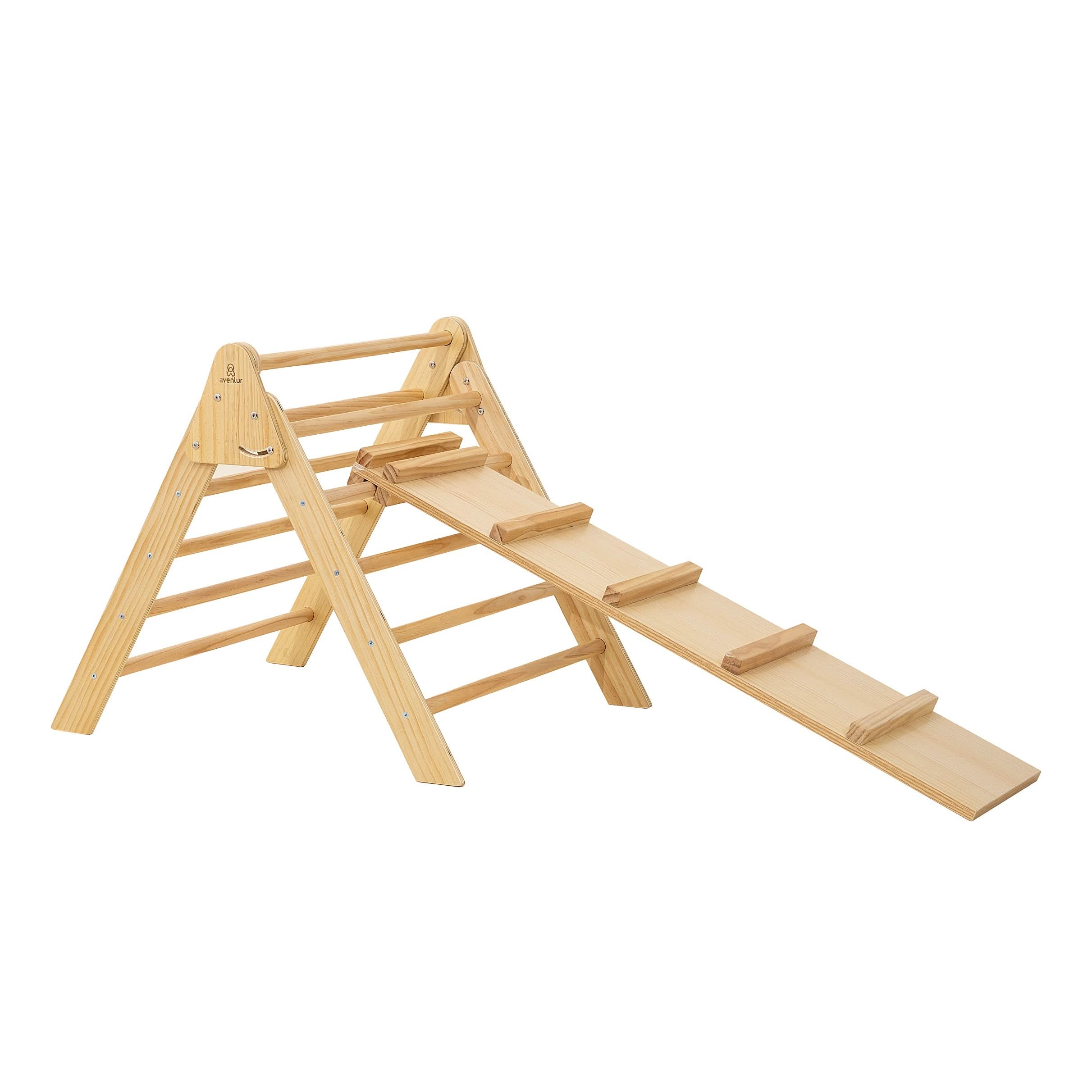 Oliv- Pikler Triangle Ladder und Climber Slide – mehrere Größen