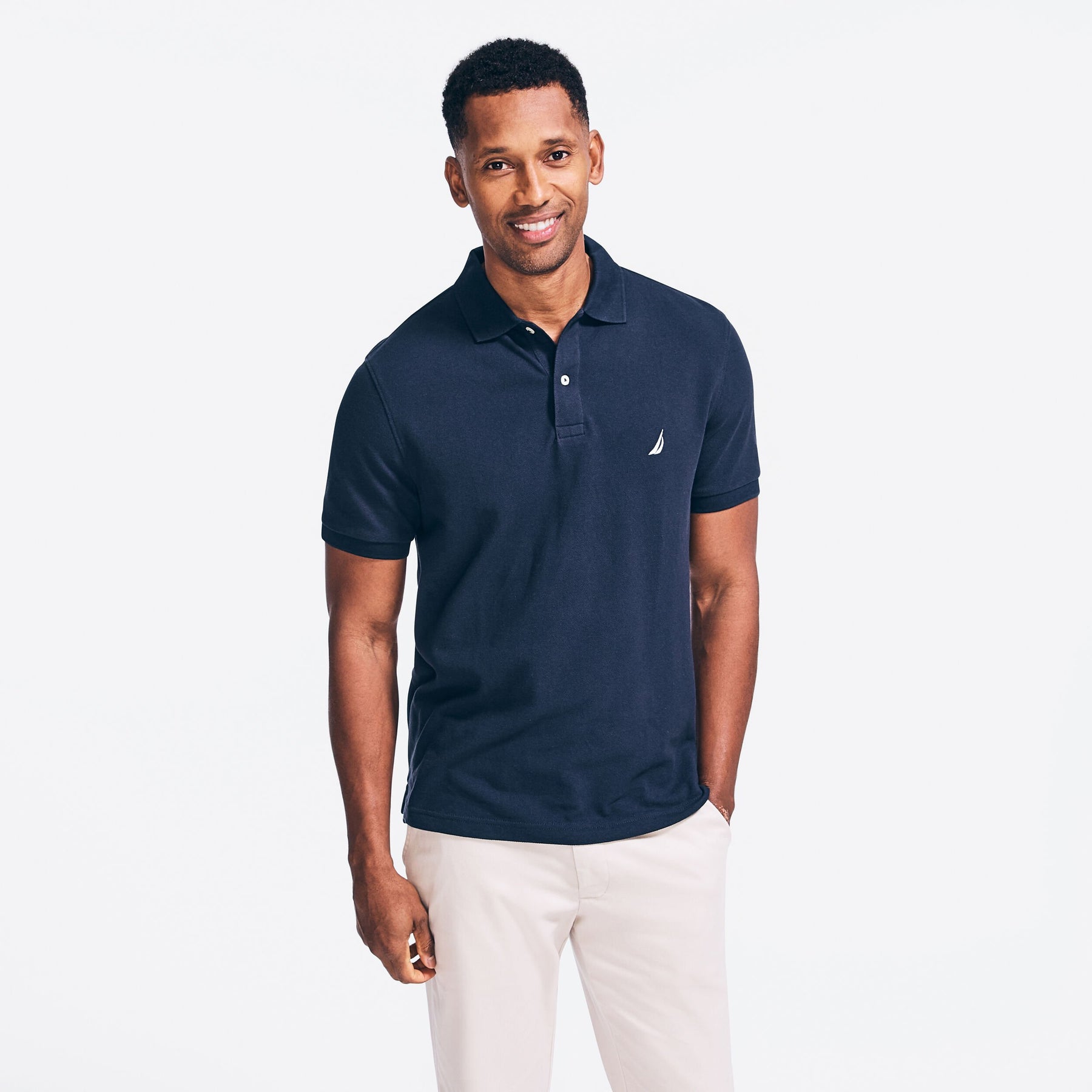 Nautica Herren klassisch Fit Deck Polo