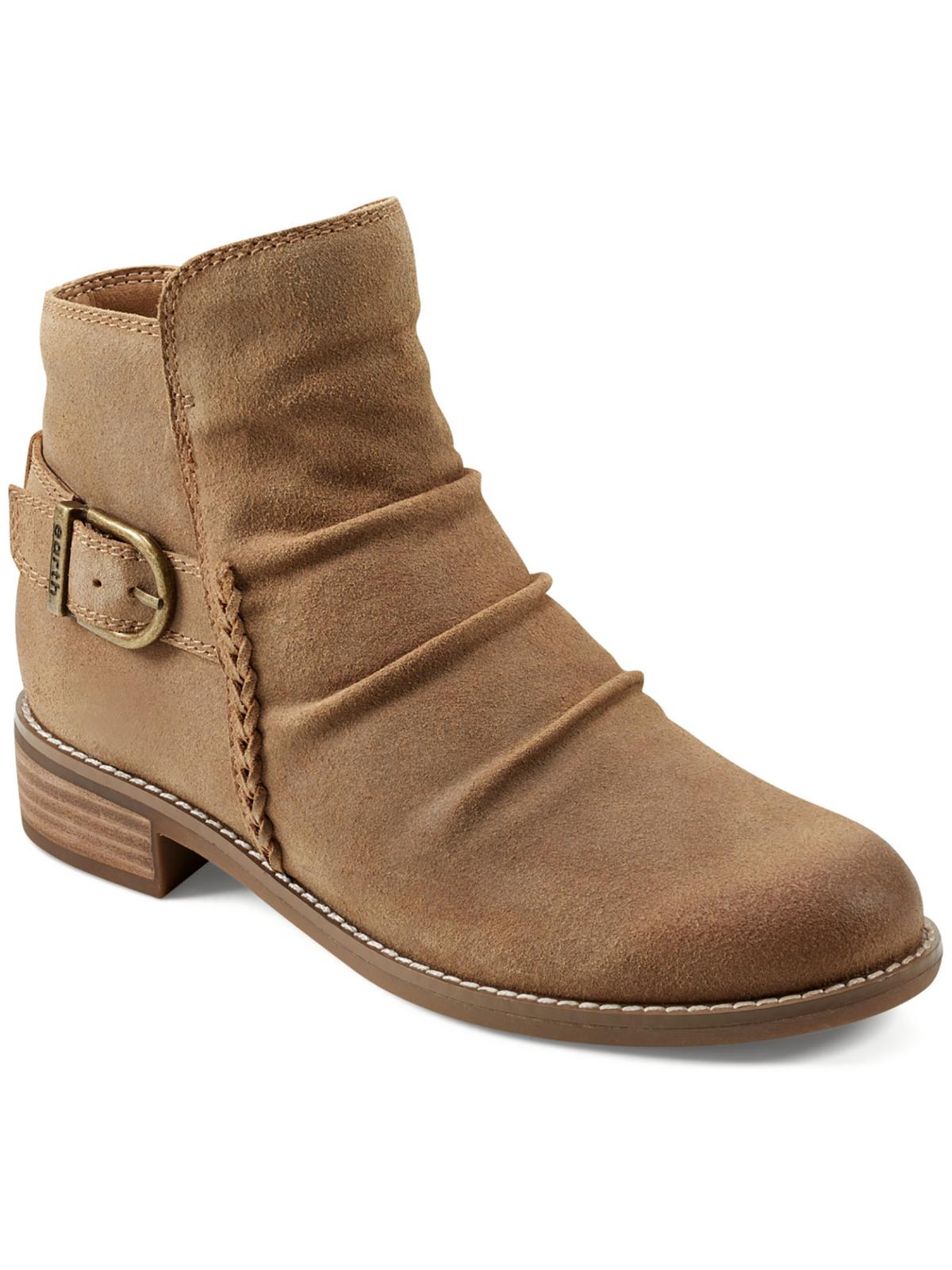 NAIRA Damen Leder Reißverschluss Stiefeletten