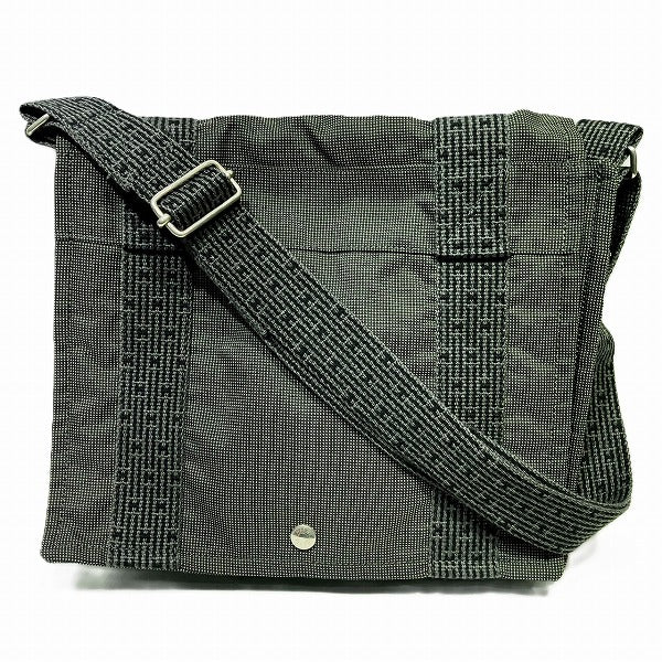 Hermes Herline Bassac PM Canvas Umhängetasche