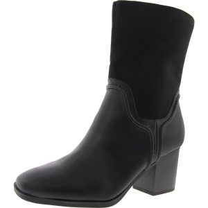 QUEENYP Laceless Motorcycle Stiefel