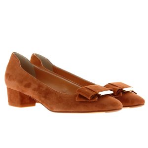 Ferragamo Vara Damen Pumps braun 7748584636476