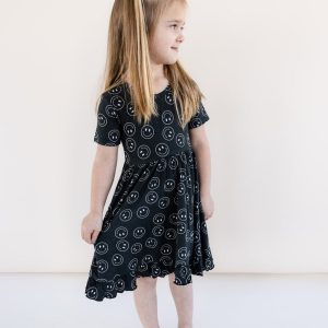 MIDNIGHT SMILES DREAM Rüschenkleid