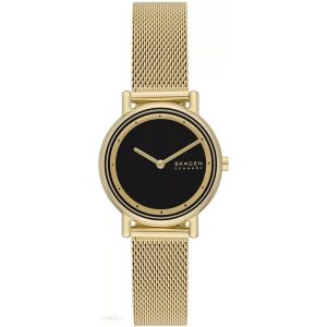 Skagen Damen Signatur Lille Gold Dial Uhr