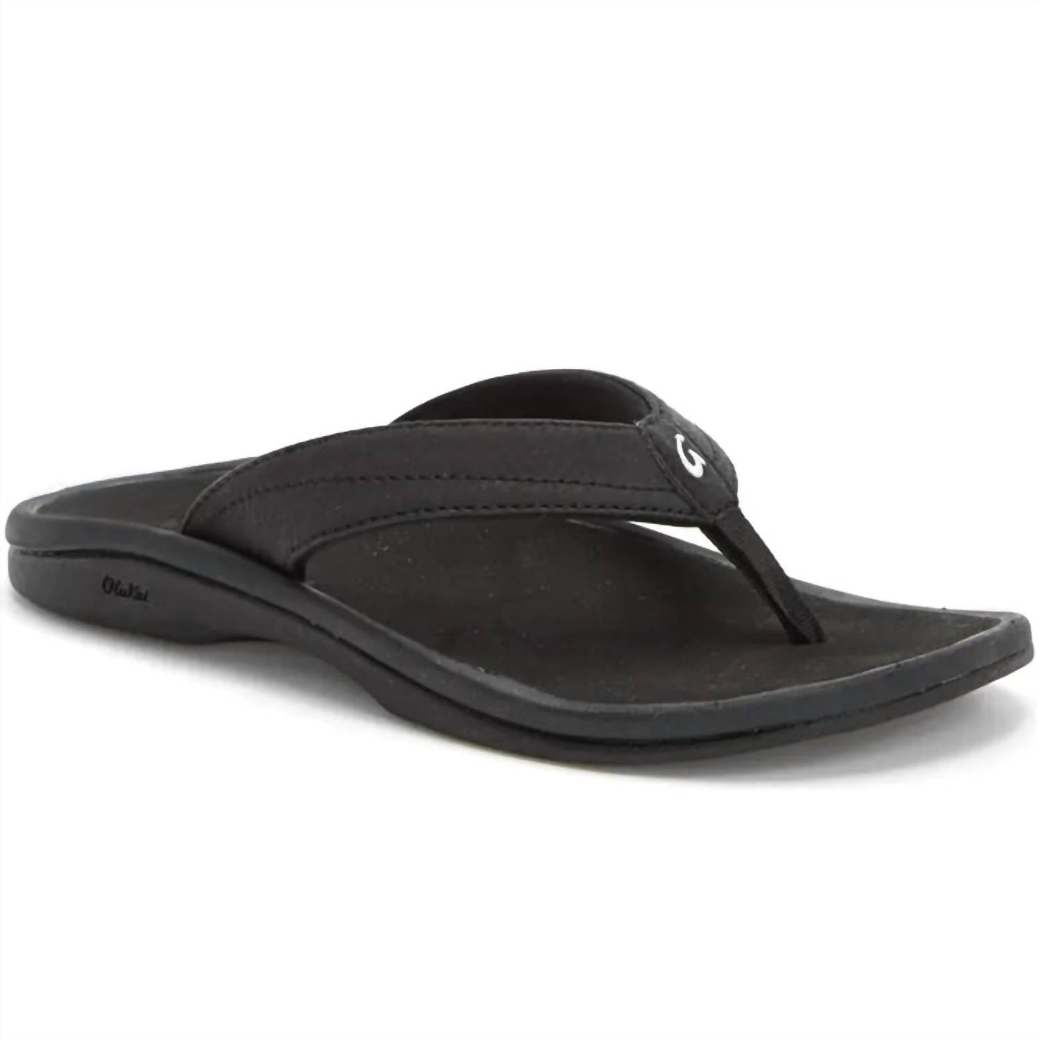 Ohana Beach Sandaletten für Damen in Schwarz/Schwarz