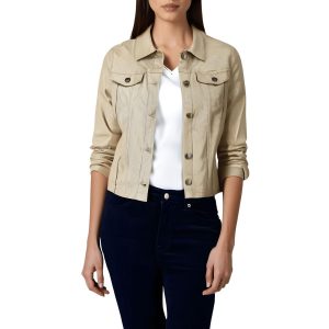 Crop Trucker Jacke