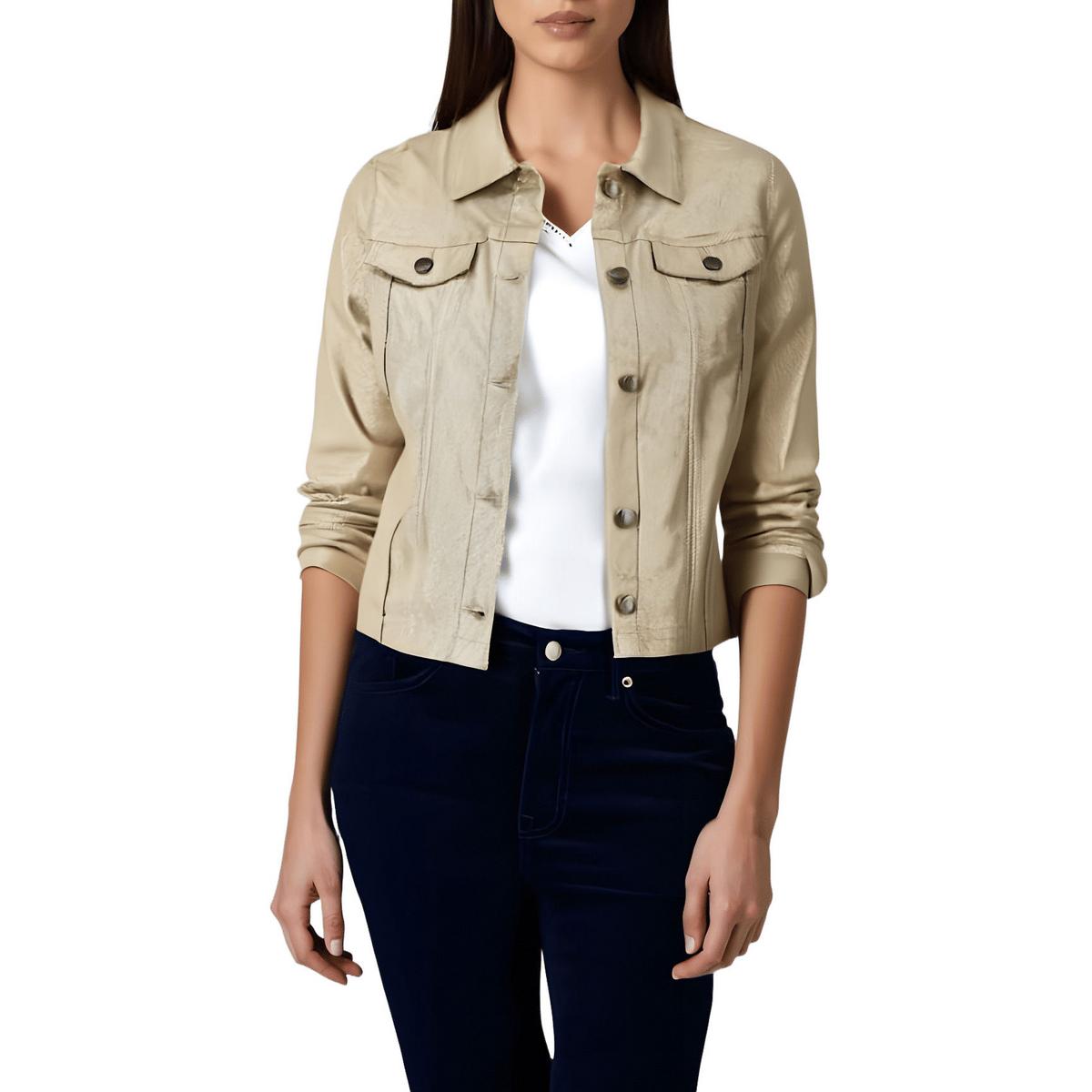 Crop Trucker Jacke