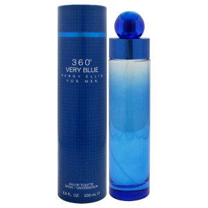 360 Very Blue von Perry Ellis for Men – 6.8 oz Eau de Toilette Spray
