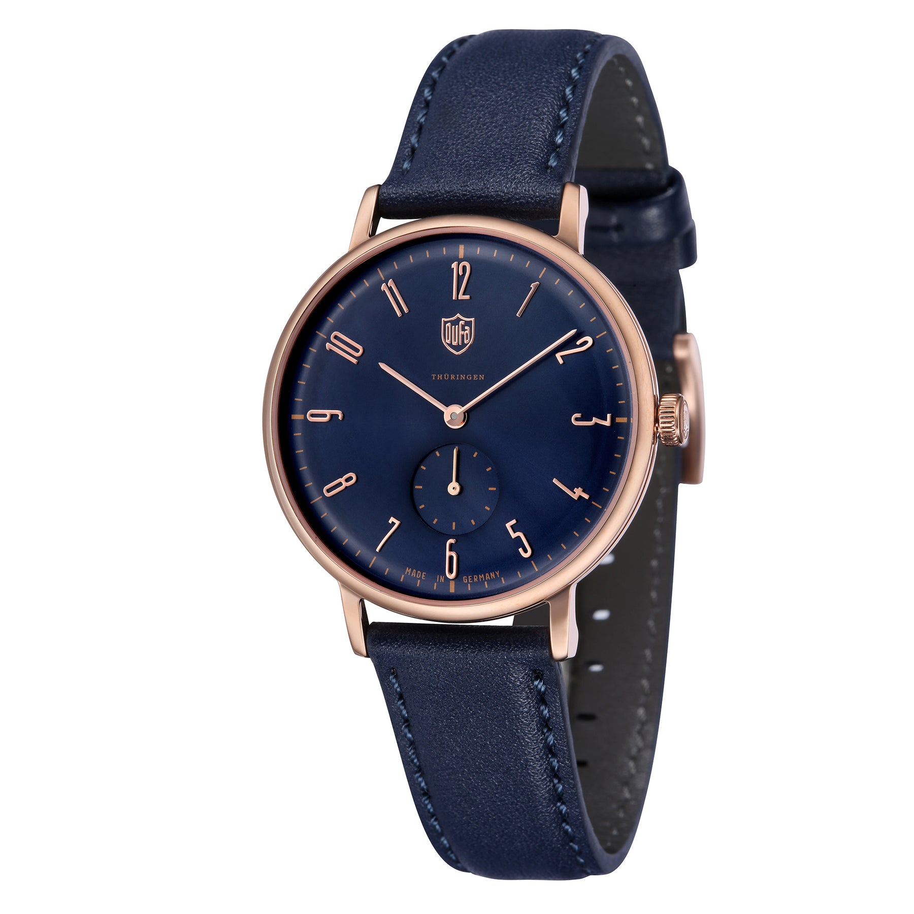 DuFa Herren Gropius 38mm Quarzuhr