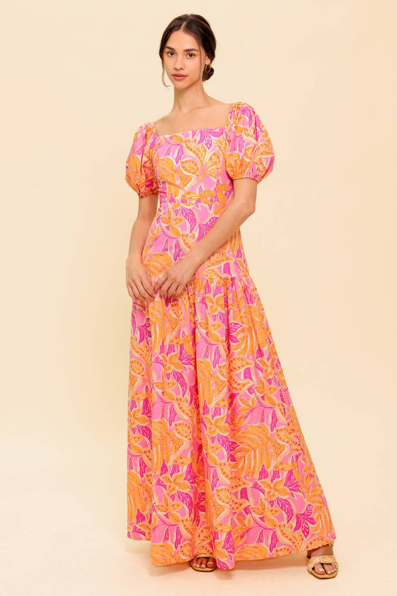 Klein LUXURIES gewebt MAXI KLEID