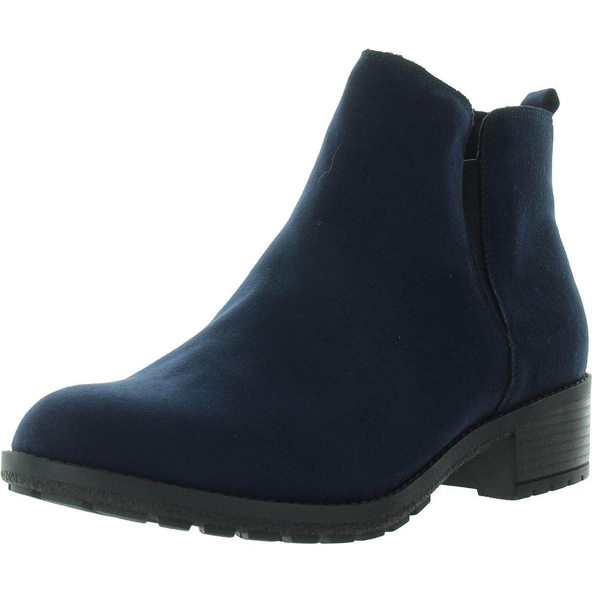 Garnerr Reißverschluss Imitat Wildleder Booties