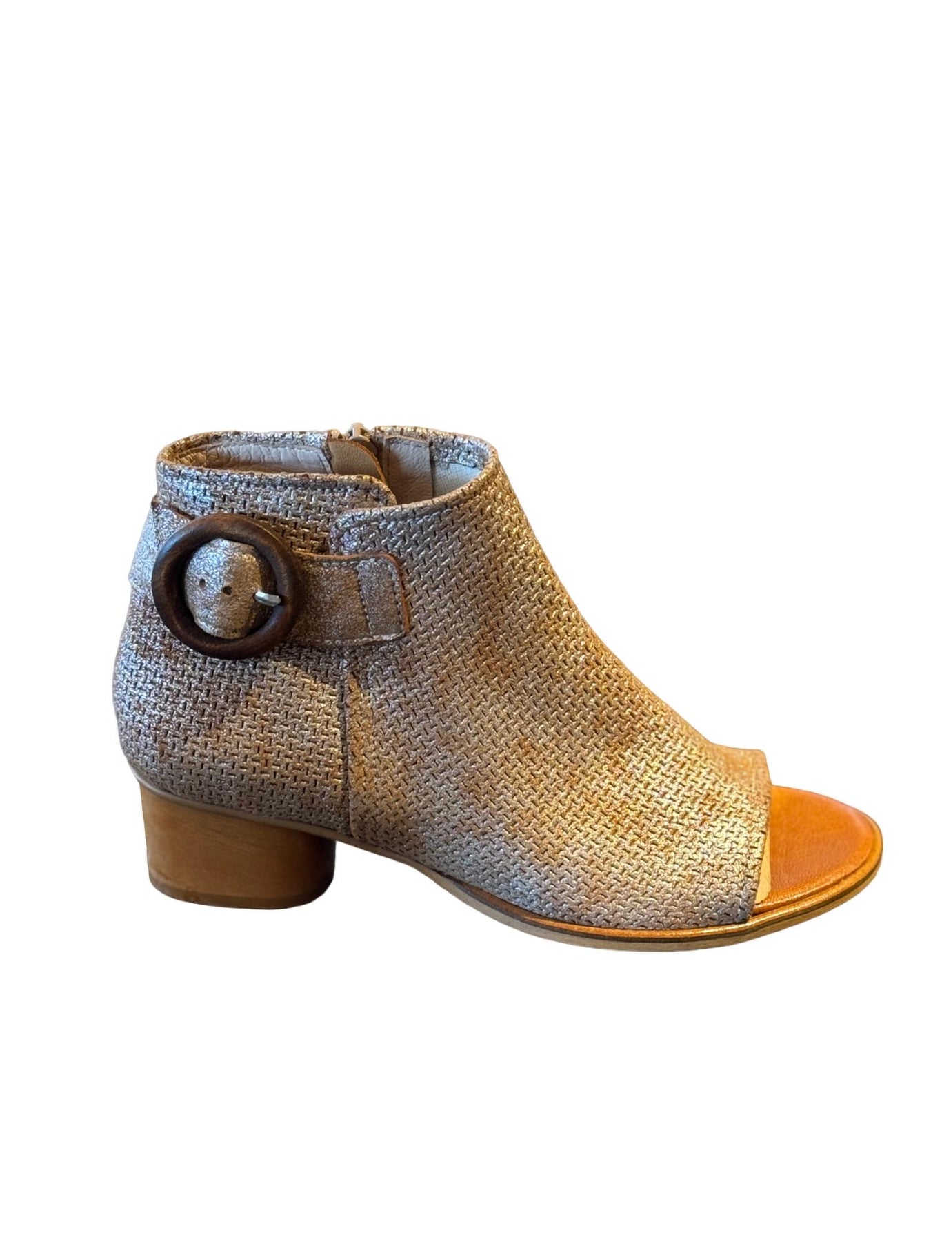 Damen Wiener Stiefelette in Silber