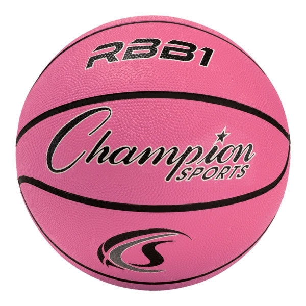 Champion Sports Größe 7 Gummi Basketball Rosa