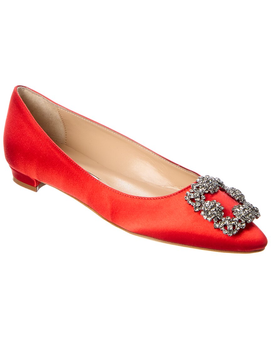 Manolo Blahnik Hangisi Satin Wohnung