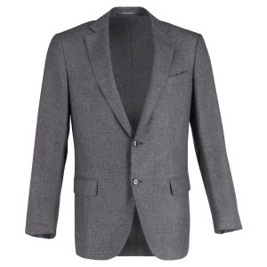 Ermenegildo Zegna Easy Jacke aus grauem Kaschmir 7748640997436