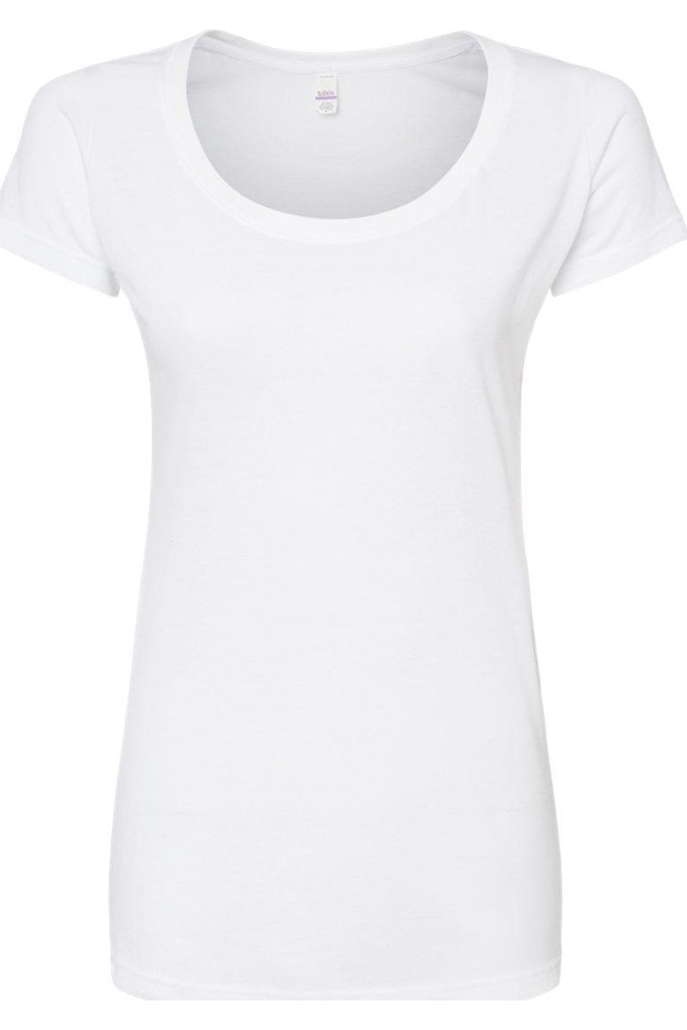 Tultex Damen Poly-Rich weiter Rundhalsausschnitt T-Shirt