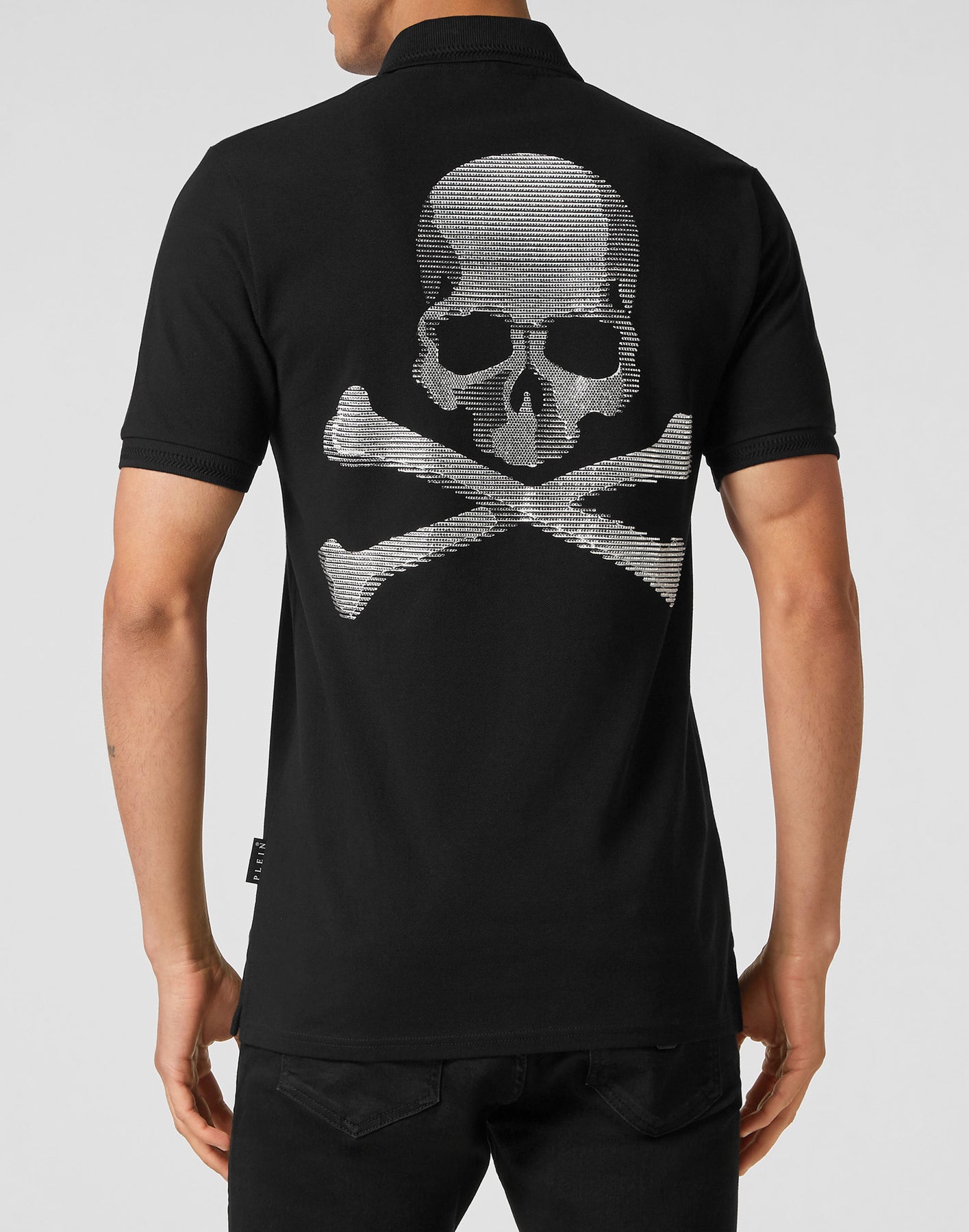 Schmale Passform Polohemd SS Skull&Bones