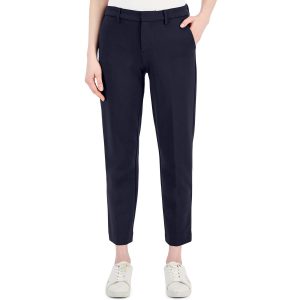 hoher Bund Stretch Knöchel Hose