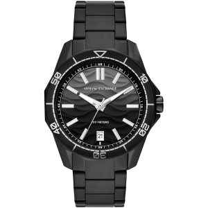 Armani Exchange Herren klassisch Schwarz Dial Uhr