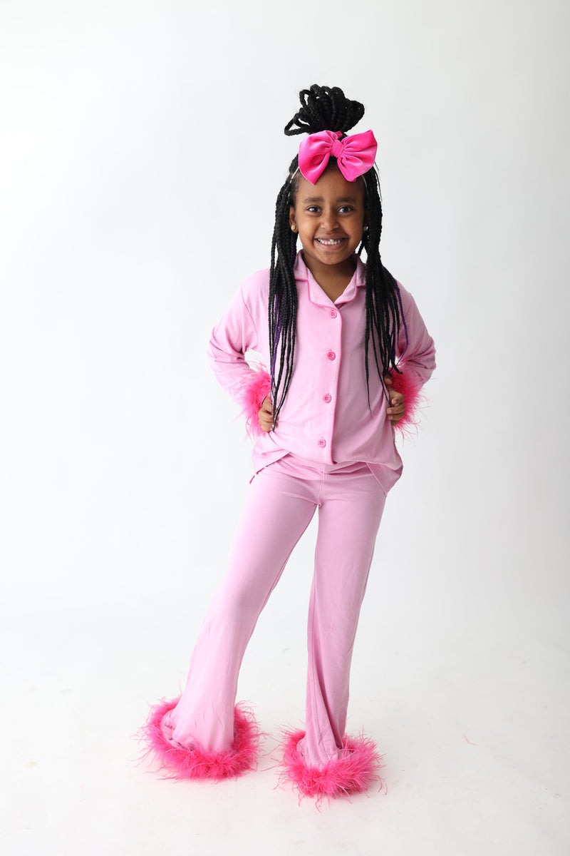 BUBBLEGUM GIRL'S FLARE FETHERED DREAM Set