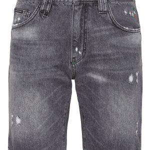 Denim Capri Shorts